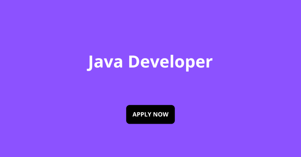 Java Developer