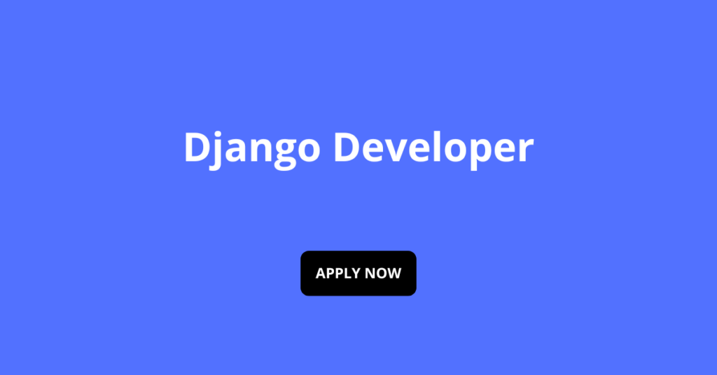 Django Developer