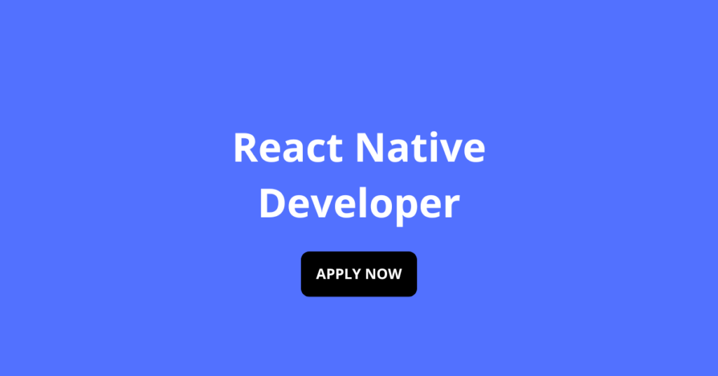 React Native Developer
